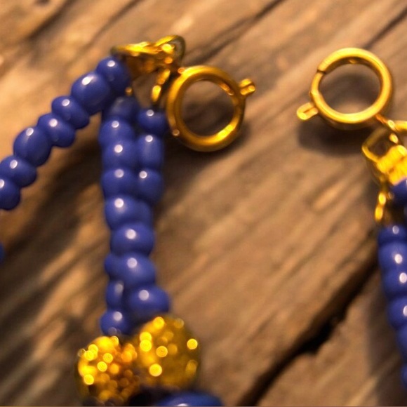 Sassy Jone Fine China Blue and White Calliope Necklace - Picture 5 of 5